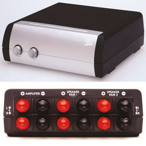 QED SS21 2-Way Audiophile Speaker Switch