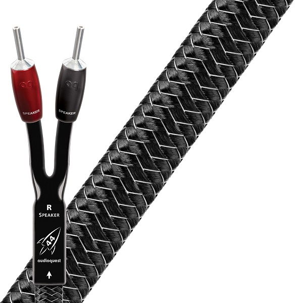 AudioQuest Rocket 44 Single To Bi-Wire Speaker Cable